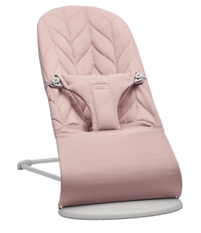 Babybjorn BabyBjörn - Wipstoeltje Bliss  - Geweven kroonblad quilt Oudroze