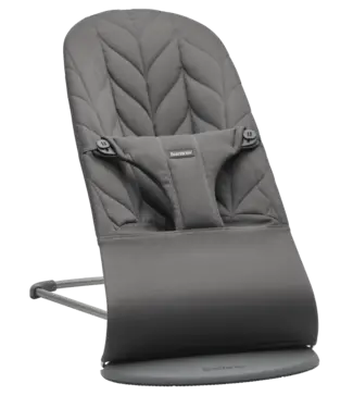 Babybjorn BabyBjörn - Wipstoeltje Bliss  - Geweven kroonblad quilt Antraciet