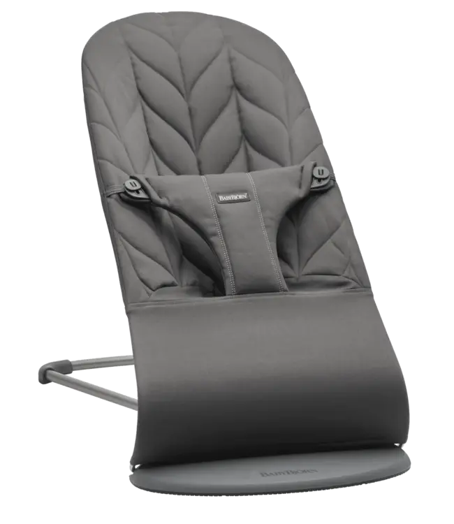 Babybjorn BabyBjörn - Wipstoeltje Bliss  - Geweven kroonblad quilt Antraciet