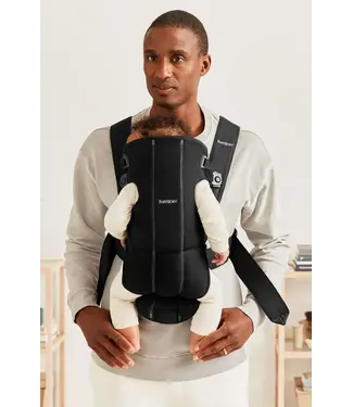 Babybjorn BabyBjörn - Draagzak Mini - Geweven Zwart