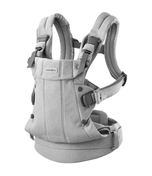 Babybjorn BabyBjörn - Draagzak Harmony - Geweven Mélange Lichtgrijs