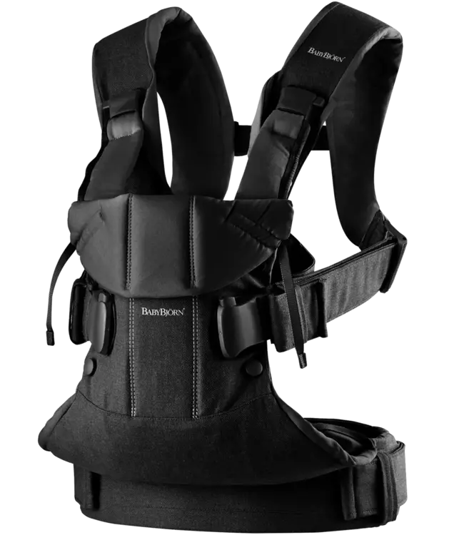 Babybjorn BabyBjörn - Draagzak One  - Geweven Zwart