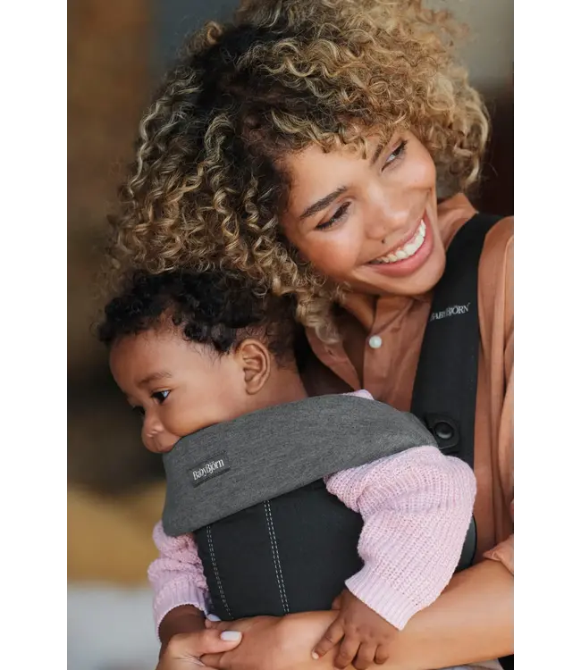 Babybjorn BabyBjörn - Slab voor Draagzak Move en Mini - Jersey Donkergrijs