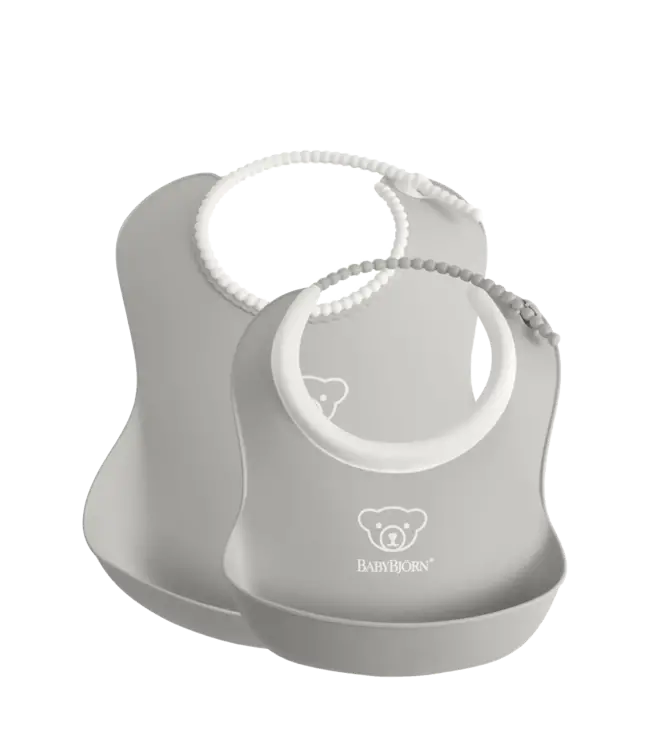 Babybjorn BabyBjörn - Slabbenset - Grijs