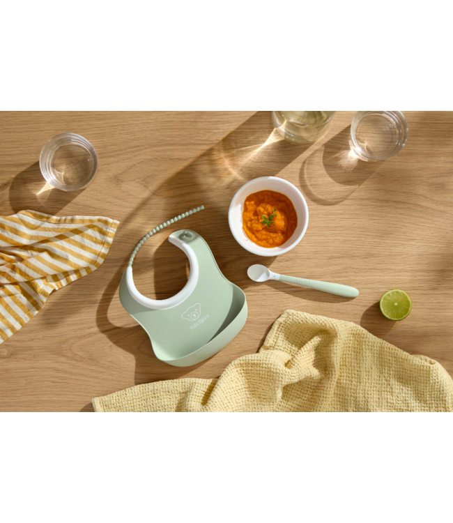 Babybjorn BabyBjörn - Babyservies 3-delig - Pastelgroen