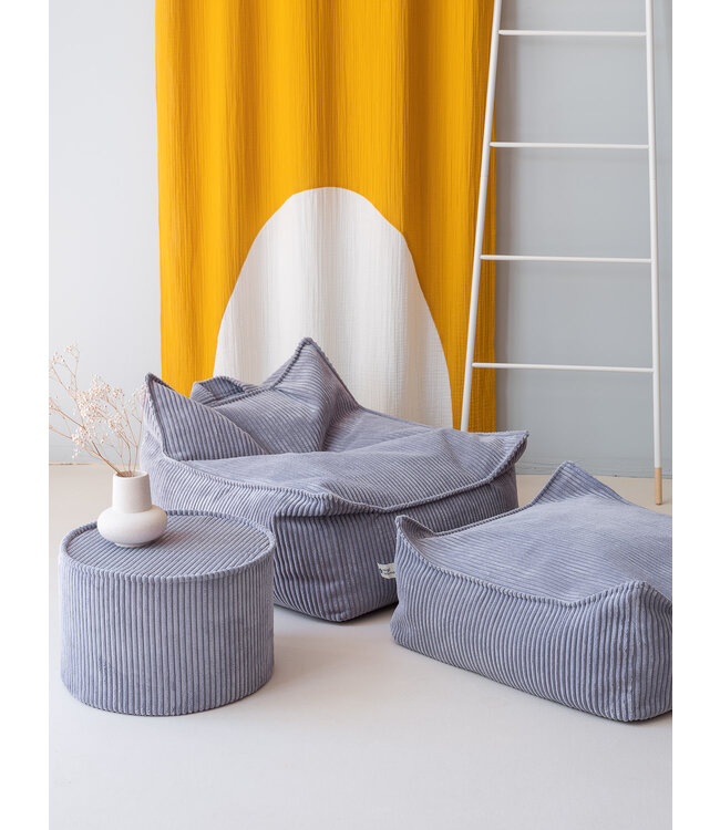 Wigiwama Wigiwama - Blueberry Blue Beanbag Chair