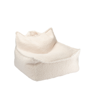 Wigiwama Wigiwama - Cream White Beanbag Chair