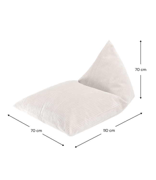 Wigiwama Wigiwama - Marshmallow Big Lounger