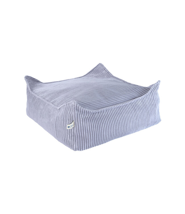 Wigiwama Wigiwama - Blueberry Blue Square Ottoman