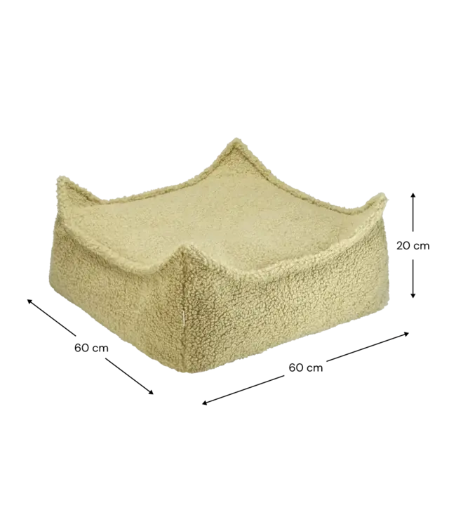Wigiwama Wigiwama - Matcha Square Ottoman