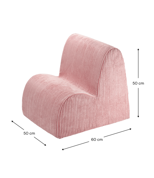 Wigiwama Wigiwama - Pink Mousse Cloud Chair