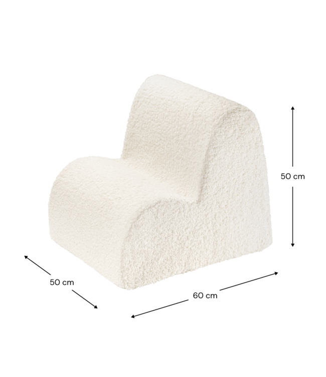 Wigiwama Wigiwama - Cream White Cloud Chair