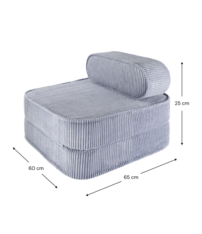 Wigiwama Wigiwama - Blueberry Blue Flip Chair