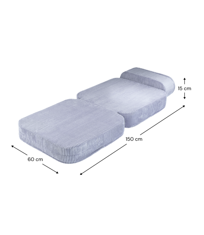 Wigiwama Wigiwama - Blueberry Blue Flip Chair