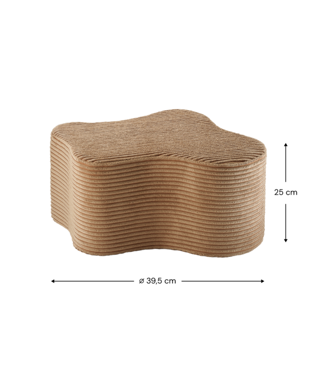 Wigiwama Wigiwama - Toffee Cloud Pouffe