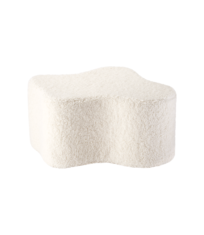 Wigiwama Wigiwama - Cream White Cloud Pouffe