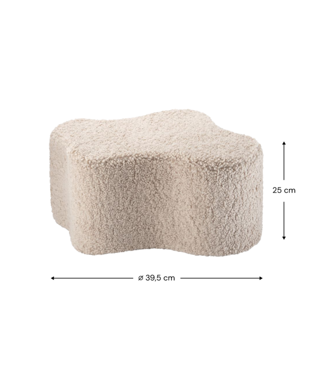 Wigiwama Wigiwama - Biscuit Cloud Pouffe