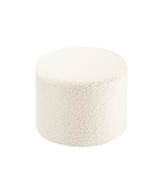 Wigiwama Wigiwama - Cream White Pouffe