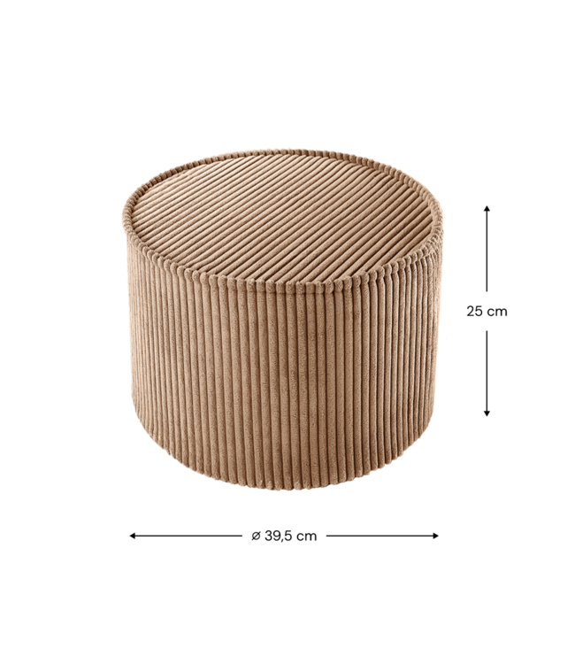 Wigiwama Wigiwama - Toffee Pouffe