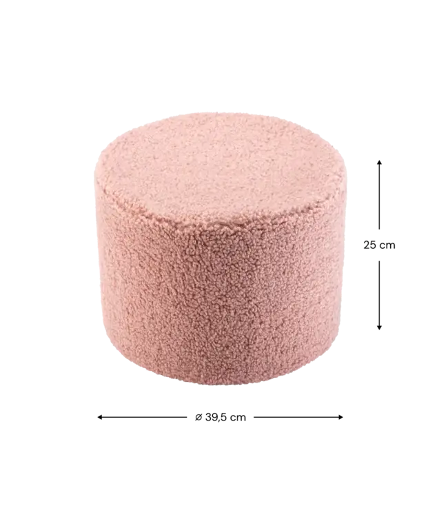 Wigiwama Wigiwama - Guava Pink Pouffe