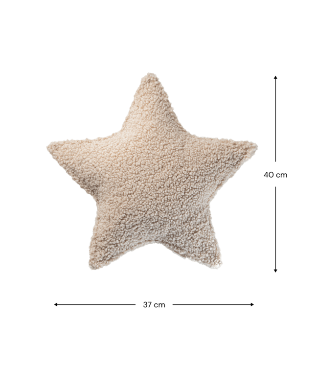 Wigiwama Wigiwama - Biscuit Star Cushion