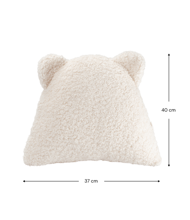 Wigiwama Wigiwama - Cream White Bear Cushion