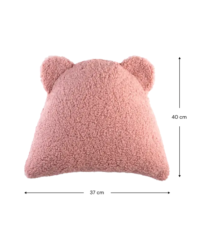 Wigiwama Wigiwama - Guava Pink Bear Cushion