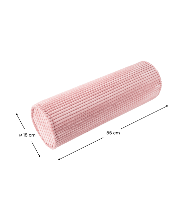 Wigiwama Wigiwama - Pink Mousse Roll Cushion