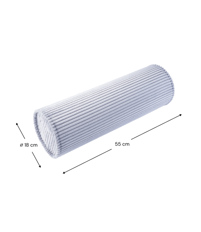 Wigiwama Wigiwama - Blueberry Blue Roll Cushion