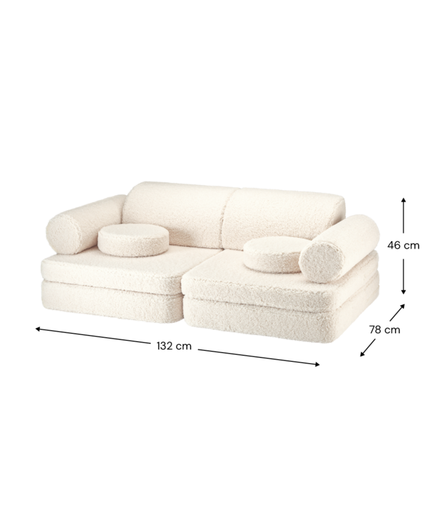 Wigiwama Wigiwama - Cream White Settee