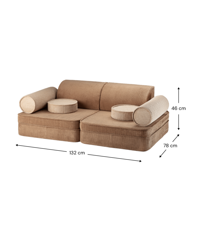 Wigiwama Wigiwama - Toffee Settee