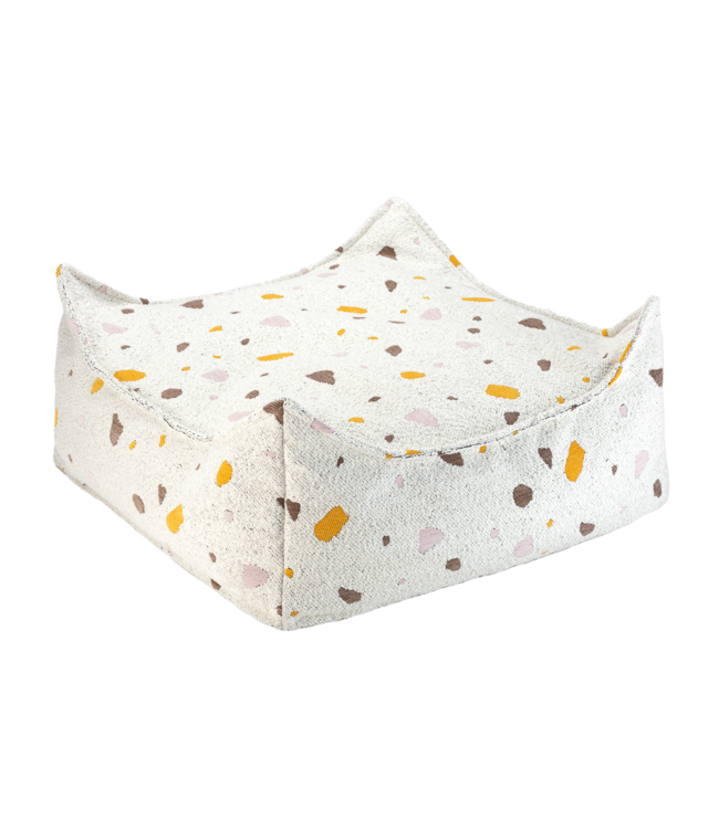 Wigiwama Wigiwama - Terrazzo Marble Square Ottoman