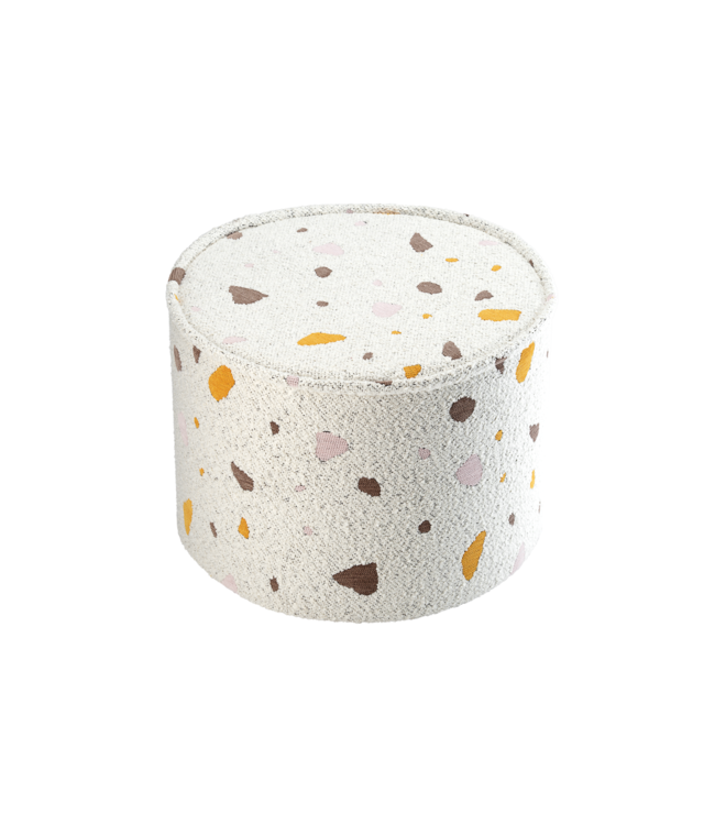 Wigiwama Wigiwama - Terrazzo Marble Pouffe