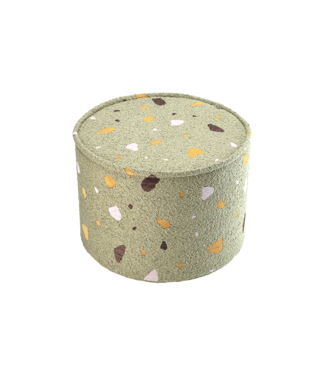 Wigiwama Wigiwama - Terrazzo Moss Pouffe