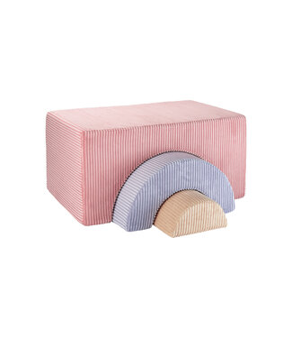 Wigiwama Wigiwama - Pink Mousse Rainbow Playset