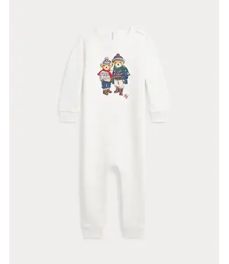 Ralph Lauren Ralph Lauren - Fleece overall met Polo Bear - Nevis