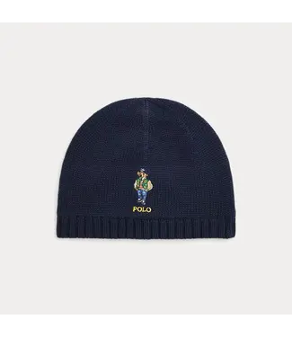 Ralph Lauren Ralph Lauren - Katoenen muts met Polo Bear - Navy