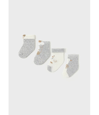 Mayoral Mayoral - 4pc set socks - Heather gr