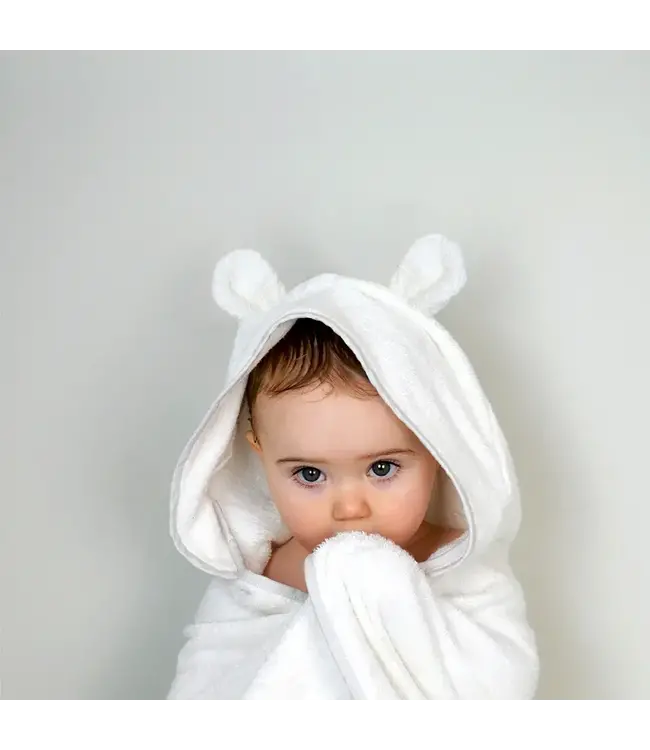 Shnuggle Shnuggle - Wearable Baby Towel White