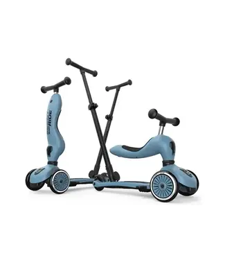 Scoot and Ride Scoot and Ride - Highwaykick 1 - Push & Go - Steel