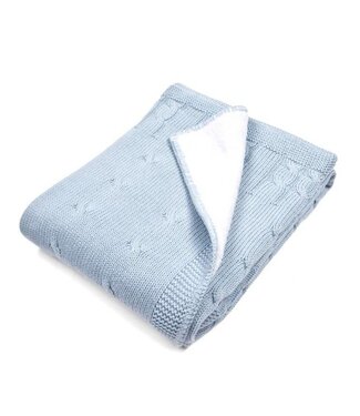 Poetree Kids Poetree Kids - Gevoerde deken Chamonix Blue  (100x135cm)