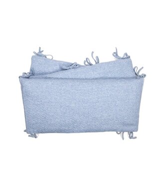 Poetree Kids Poetree Kids - Bedomranding 34x210cm - Chevron Denim Blue