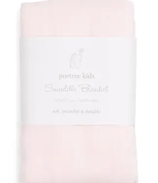 Poetree Kids Poetree Kids - Swaddle Licht roze 120x120cm