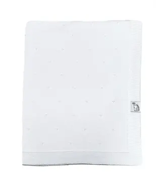 Poetree Kids Poetree Kids - Saint Tropez Wiegdeken 100% Katoen - White