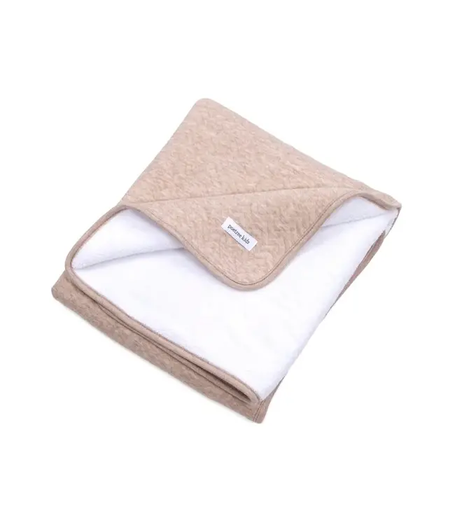 Poetree Kids Poetree Kids - Wiegdeken 80x100cm - Chevron Light Camel