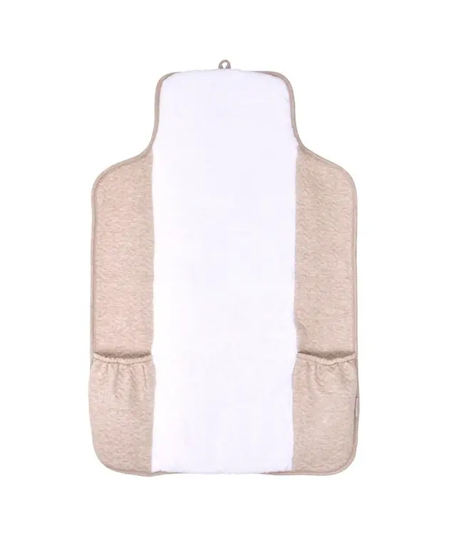 Poetree Kids Poetree Kids - Verschoonmatje voor onderweg - Chevron Light Camel