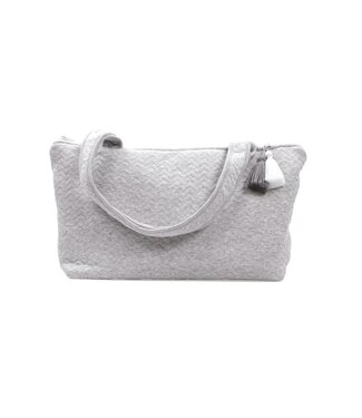 Poetree Kids Poetree Kids - Verzorgingstas /Mommy bag - Chevron Light Grey