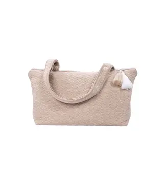 Poetree Kids Poetree Kids - Verzorgingstas /Mommy bag - Chevron Light Camel