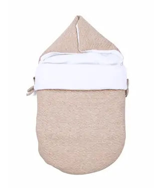 Poetree Kids Poetree Kids - Voetenzak/Engelennestje 5-punts gordel  - Chevron Light Camel