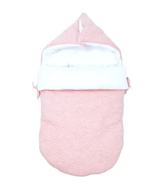 Poetree Kids Poetree Kids - Voetenzak/Engelennestje 5-punts gordel - Chevron Pink